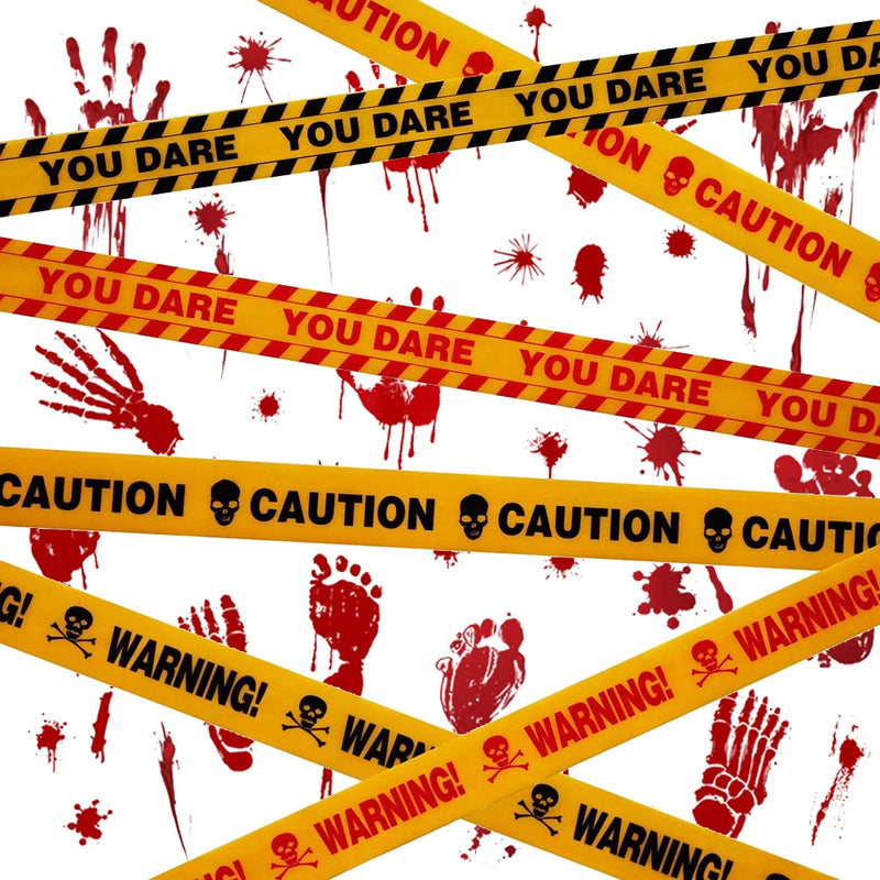 Halloween Warning Tape