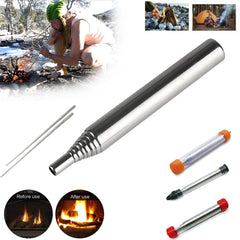 Outdoor Fire Blowing Tube