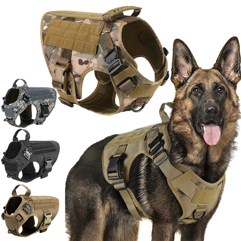 Tactical No Pull Dog Harness